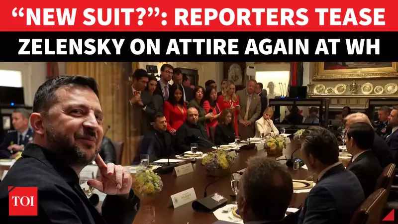 Zelensky Fires Back at Trump's Suit Remarks During White House Meeting | Diplomatic Spat Goes Viral