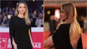 Angelina Jolie Stuns with Massive Back Tattoo Reveal at 'Couture' Premiere - Internet Calls Her a Goddess!