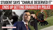 Campus Chaos Erupts: Student Attacks TPUSA Table, Mocks Charlie Kirk Before Police Intervention | Watch Shocking Video