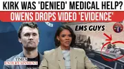 Candace Owens Sparks Firestorm: Accuses Turning Point USA of Letting Man 'Die' in Viral Charlie Kirk Clip