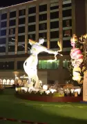 Chandigarh Mall Celebrates Diwali with Stunning Glass Animal Art Installations