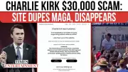 Charlie Kirk Supporters Lose $30,000 in Elaborate Crypto Donation Scam - Fake Website Dupes Conservative Followers