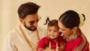 Deepika Padukone & Ranveer Singh Finally Reveal Baby Daughter's Face in Adorable Diwali Post | Internet Melts