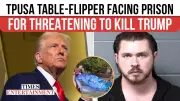 Florida Teacher Faces Prison Time After Viral Table-Flipping Rant and Trump Death Threats