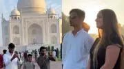 Foreign Visitor Becomes Unwilling Attraction at Taj Mahal - Her Viral Reaction Says It All!
