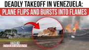 Horror in Venezuela: Small Aircraft Bursts Into Flames During Takeoff - Shocking Video Goes Viral