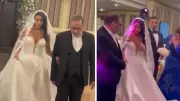 Iranian Official's Daughter Sparks Fury with Strapless Wedding Dress - Public Calls Out Hypocrisy on Hijab Laws