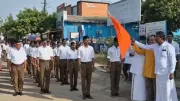 Karnataka Government Blocks RSS March in Chittapur, BJP Fires 'Kim Jong-un' Jab at Congress