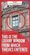 Louvre Museum's Broken Window Becomes Unlikely Tourist Attraction After Daring Jewel Heist