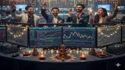 Muhurat Trading 2025 Kicks Off with Bullish Start: Sensex Jumps 60 Points, Nifty Closes Above 25,800