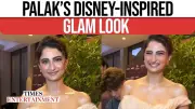 Palak Tiwari Shines as a Real-Life Disney Princess in Stunning Strapless Diwali Gown