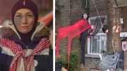 Palestinian Refugee's Viral Outburst Against Gruesome Halloween Decor in Canada: 'Where's the Fun in Bloodshed?'