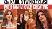 Physical Infidelity NOT a Deal-Breaker? Twinkle Khanna, Kajol & Karan Drop Bombshell - Janhvi Disagrees!