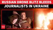 Putin's Fiery Retaliation: Russian Drones Target Journalist's Car in Escalating Tensions