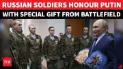 Putin's Sacred Birthday Gift from Wounded Ukraine War Soldiers Goes Viral | Watch Video