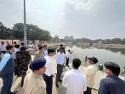 Ranchi Gears Up for Chhath Puja: Minister Inspects Ghats for Safety and Cleanliness