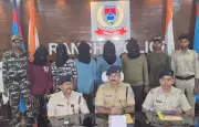 Ranchi Police Crackdown: Six Notorious Criminals Nabbed in Major Arms & Theft Bust