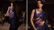 Samantha Ruth Prabhu Stuns in ₹45,000 Royal Blue Silk Saree - Fashion Statement Goes Viral!