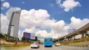 Shocking Dashcam Footage: KSRTC Bus Deliberately Attempts to Crash into Car on Bangalore Airport Road