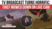Shocking Live TV Moment: Thief's Gruesome Death Broadcast in Real-Time as Vehicles Run Him Over