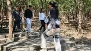 Shocking! Travel Influencer Discovers Robotic Hiking Legs in China - The Future of Trekking is Here!