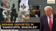 Shocking Treatment: 50 Indians Deported from US in Handcuffs, Denied Basic Facilities for 25 Hours