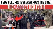 SHOCKING VIDEO: Climate Activist Dragged Across Ground and Arrested During Ice Protest