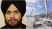 Shocking Video: Indian-Origin Man Jashanpreet Singh Rams Multiple Cars in California Traffic Chaos