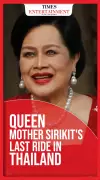 Thailand Mourns: Emotional Scenes as Queen Mother Sirikit's Body Arrives at Grand Palace