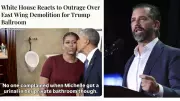 Trump Jr's Fiery Defence of White House Renovation: Takes 'Below The Belt' Jab at Michelle Obama