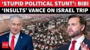 US Senator Vance Blasts Netanyahu's 'Stupid' Remark During Israel Visit | Shocking Video Evidence