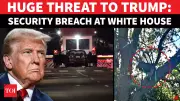 White House Security Breach: Car Rams Barricade After Trump Evades Sniper Threat | Shocking Video