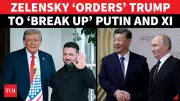 Zelensky's Bold Move: Urges Trump to Counter China-Russia Alliance Ahead of Crucial Summit