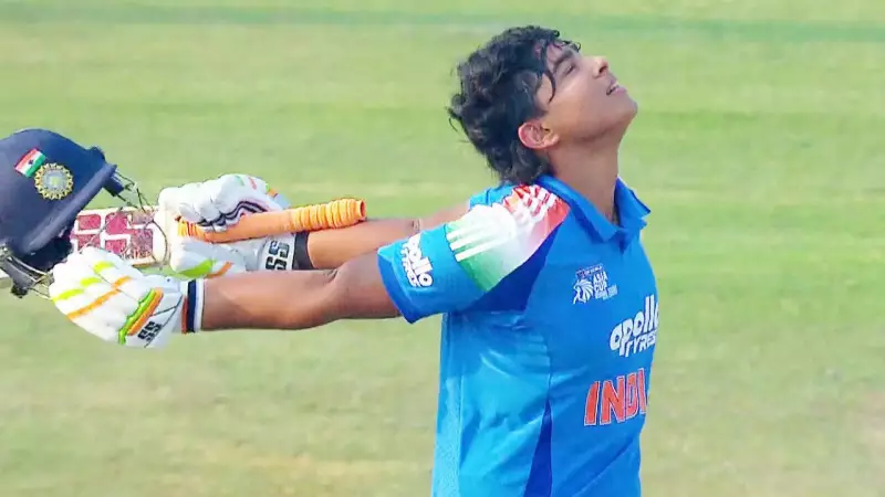 14-Year-Old Vaibhav Suryavanshi Slams 32-Ball Century for India A