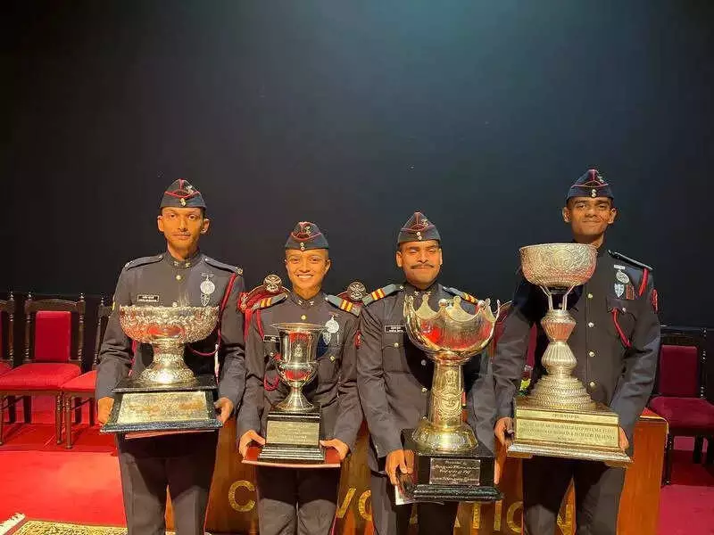4 Civilian Cadets Break Decade-Long Record at NDA Convocation