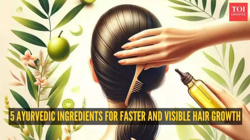 5 Ayurvedic Kitchen Ingredients for Fast Hair Growth You Already Own