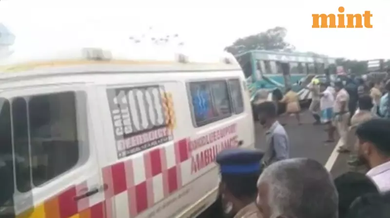 6 Dead, 50+ Injured in Tamil Nadu Bus Crash in Tenkasi