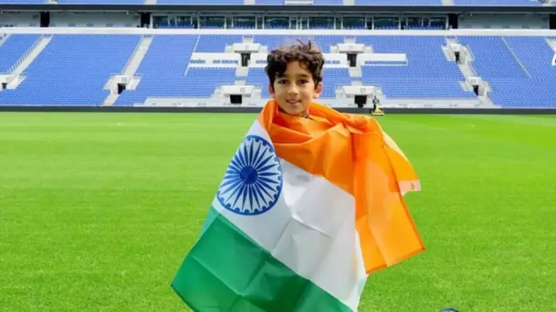 9-Year-Old Indian-Origin Footballer Urban Negi Signs for Everton Academy