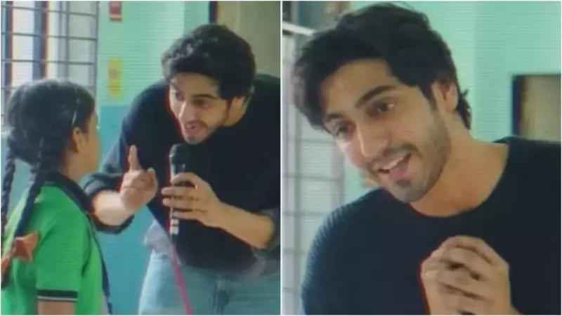 Ahaan Panday Inspires School Kids, Fans Praise His Humble Nature