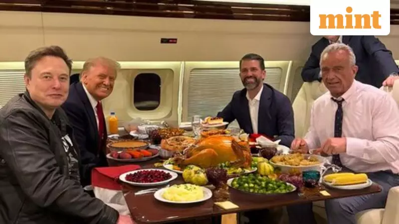 AI or Real? Trump, Musk & RFK Jr's Thanksgiving Pic Sparks Debate
