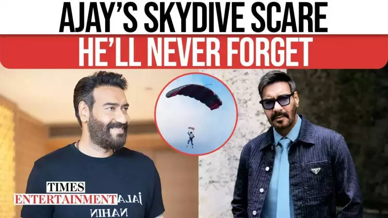 Ajay Devgn's Chilling Skydiving Accident: Witnessed Man Die Before His Jump
