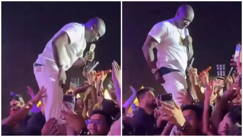 Akon's Bengaluru Concert Marred by Fans Tugging His Pants