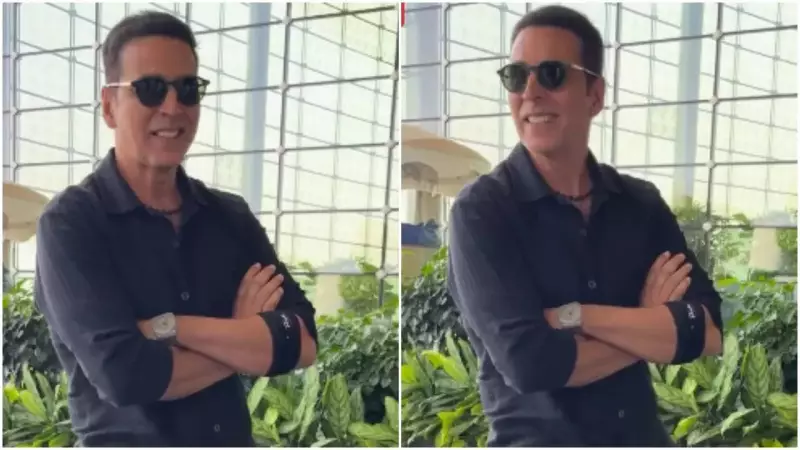 Akshay Kumar's Mumbai Airport Charm: Marahi Banter & 2025 Film Lineup