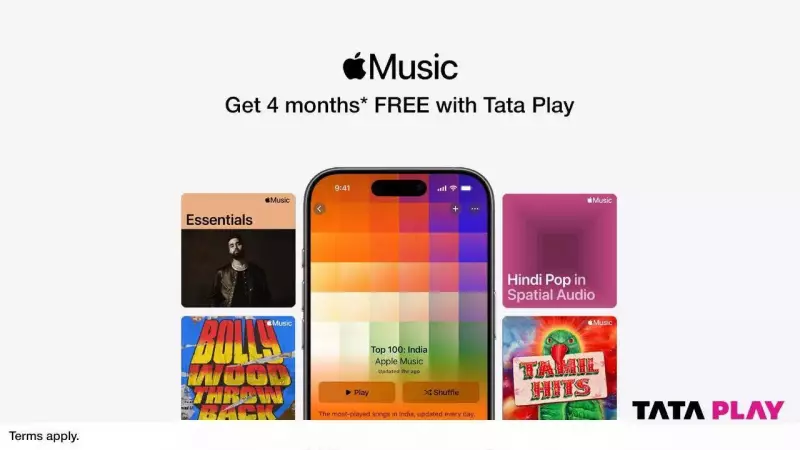 Apple Music Now Available on Tata Play! Get Exclusive FREE Trial - Here's How