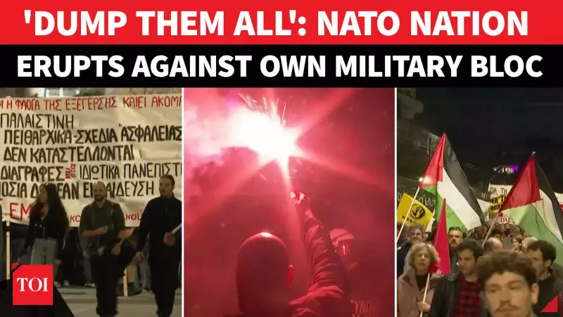 Athens Erupts: Mass Protests Against 'Dictatorship' Bill Turn Violent