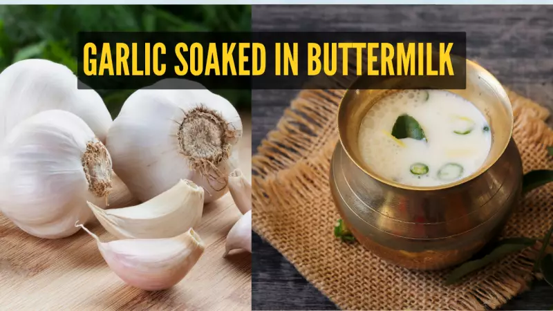 Ayurvedic Garlic in Buttermilk: Boost Heart, Brain & Gut Health