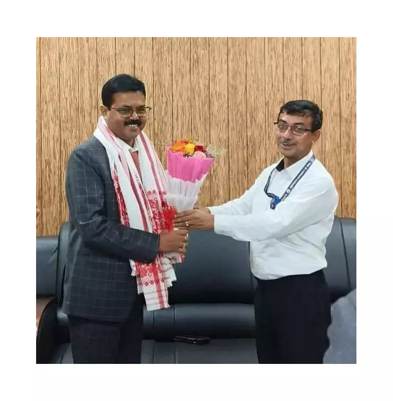 Bangajit Saha Assumes Leadership at Dibrugarh Airport, Promising Enhanced Connectivity for Assam