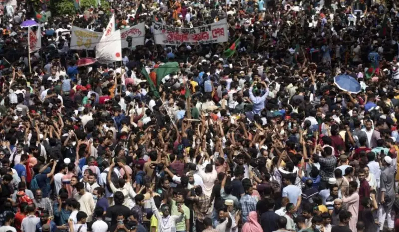 Bangladesh Protests Erupt: Opposition Demands Sheikh Hasina's Extradition