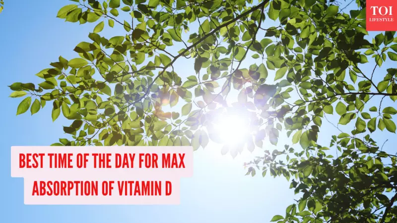Best Time for Vitamin D: 11 AM to 3 PM, Says Expert