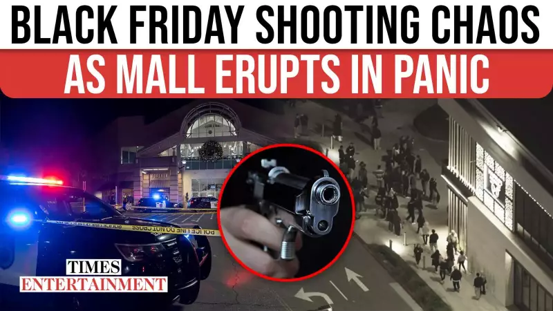 Black Friday Shooting at California Mall: 3 Injured, Suspect at Large